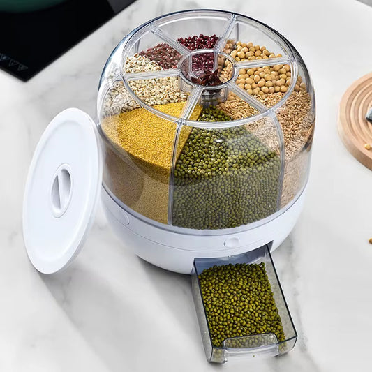Rotating Food Storage Container Size 27 cm